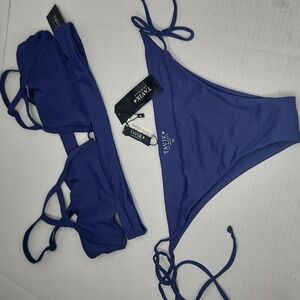 Tavik Bikini 2 Piece Set, NWT, Ombre Blue